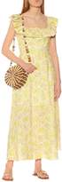 Thumbnail for your product : Zimmermann Goldie printed linen maxi dress