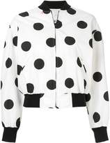 Thumbnail for your product : MSGM polka-dot bomber