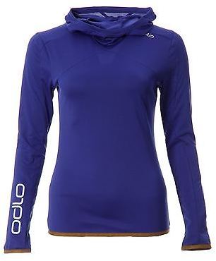 Odlo Womens Hoody midlayer Ladies Long Sleeved Sport Running Top