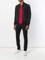 Thumbnail for your product : Frankie Morello ruched bomber jacket