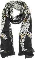 Thumbnail for your product : Roberto Cavalli Leopard Print Silk Stole
