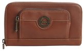 Thumbnail for your product : Longchamp congnac leather 'Au Sultan' zip continental wallet