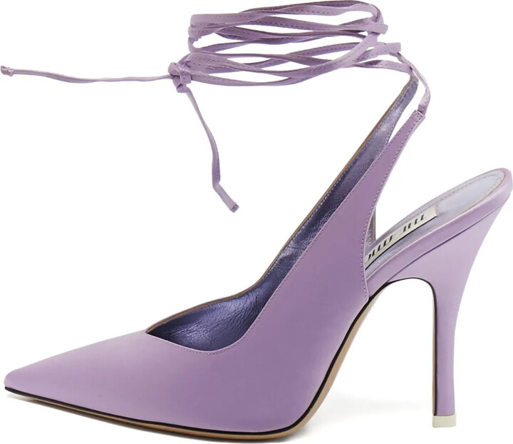 ATTICO 115mm Lace-Up Pumps