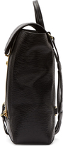 Thumbnail for your product : 3.1 Phillip Lim Black Grained Leather Pashli Backpack
