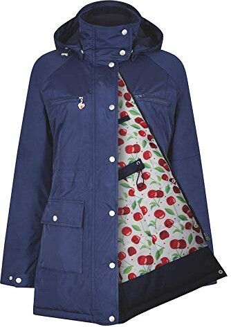 ladies lined waterproof jacket