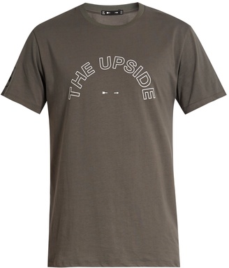 The Upside Logo-print crew-neck cotton T-shirt