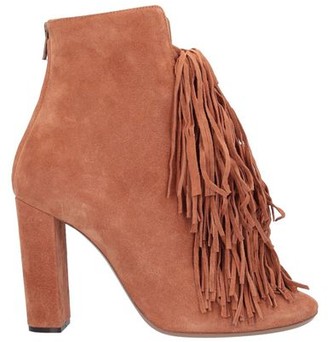 Rust Color Ankle Boots | Shop the world 