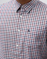 Thumbnail for your product : Jack Wills Shirt In Regular Fit In Flannel Check Red/Gray