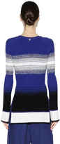 Thumbnail for your product : Sportmax Striped Stretch Rib Knit Sweater