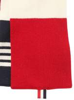Thumbnail for your product : Thom Browne Cashmere Scarf With Stripes