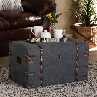 Brayan 26.8" Tufted Rectangle Storage Ottoman