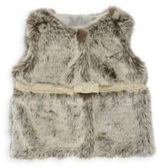 Lili Gaufrette Baby's Faux Fur Vest