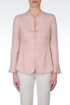 Thumbnail for your product : Armani Collezioni Single-Breasted Jacket Raw Cut