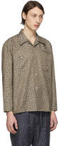 Thumbnail for your product : Needles Beige and Brown Leopard One-Up Cowboy Shirt