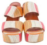 Thumbnail for your product : Missoni Platform Wedge Sandals