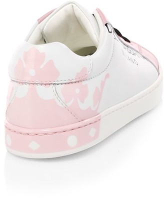 Dolce & Gabbana Kid's Low-Top Leather Sneakers