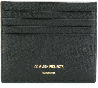 Common Projects logo print cardholder