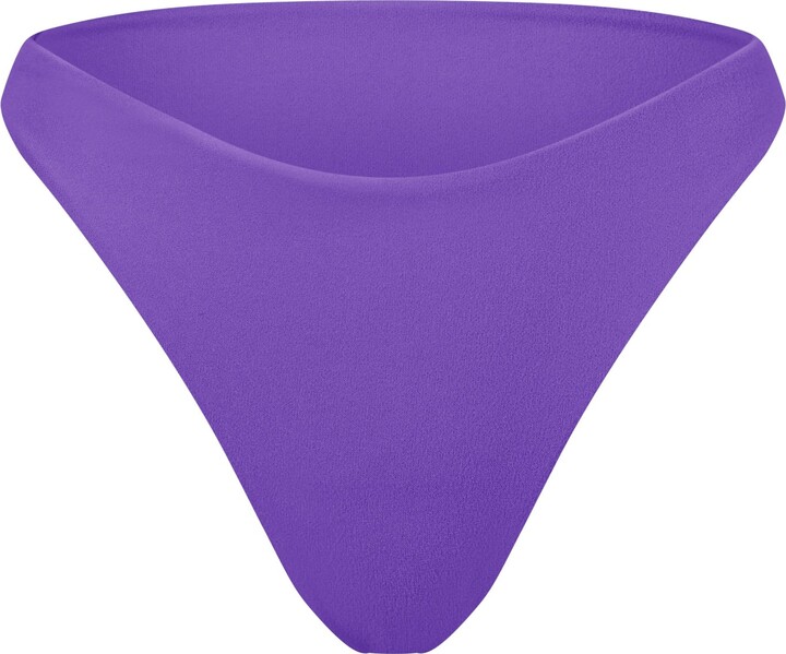 Blake Swimwear Mid Bikini Bottom - Purple