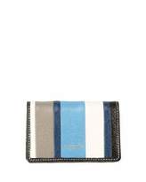 Thumbnail for your product : Balenciaga Bazar Striped Bi-Fold Card Case, Multi