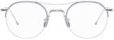 Thumbnail for your product : Thom Browne Silver TB-903 Glasses
