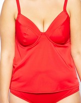 Thumbnail for your product : ASOS CURVE Exclusive Tankini Top Mix & Match