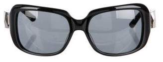 Jimmy Choo Square Embellished Sunglasses