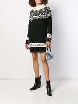 Thumbnail for your product : Twin-Set Knitted Jacquard Dress