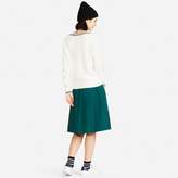 Thumbnail for your product : Uniqlo WOMEN Cotton Cashmere Middle Gauge Cricket Sweater