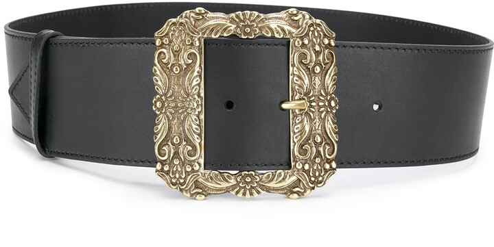 oversized belt buckle
