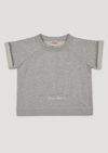Thumbnail for your product : Emporio Armani ARMANI JUNIOR short-sleeved sweatshirt with textured logo