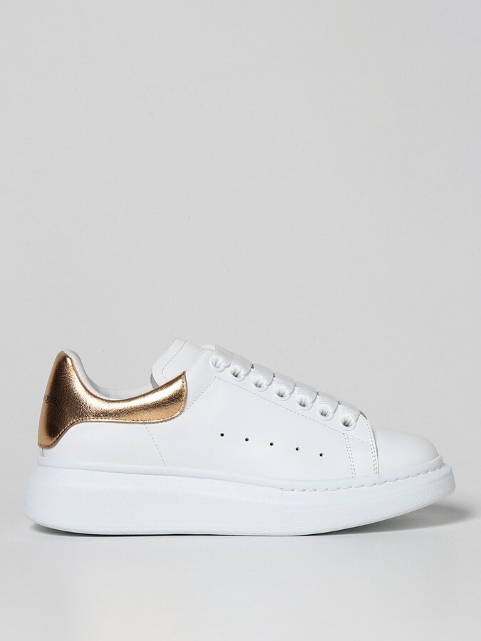 Alexander McQueen Gold Women's Sneakers & Athletic Shoes | ShopStyle