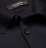Thumbnail for your product : Ermenegildo Zegna Slim-Fit Merino Wool Polo Shirt