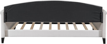 House of Hampton Modern Luxury Full Tufted Button Daybed with Solid Wood Frame – Upholstered Multifunctional Sofa Bed for Living Room