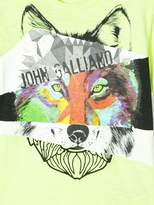 Thumbnail for your product : John Galliano wolf print T-shirt