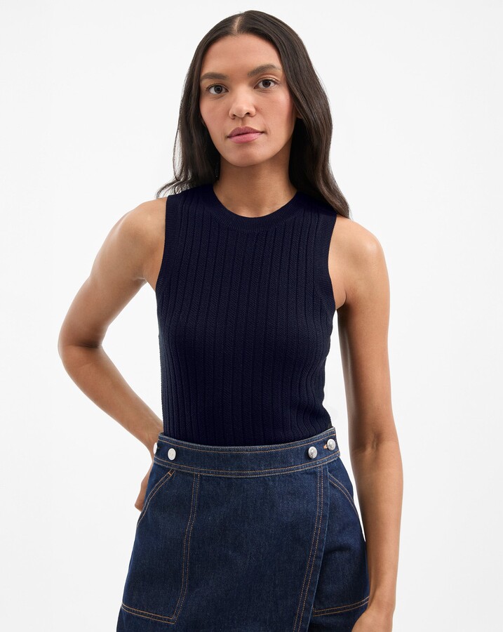 Jerrel Merino Wool Tank Top