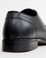 Thumbnail for your product : ASOS DESIGN DESIGN derby shoes in black leather