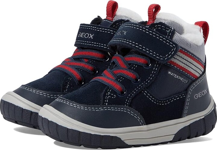 Geox Kids Omar WPF 9 (Toddler) (Navy/Red) Boy's Shoes - ShopStyle