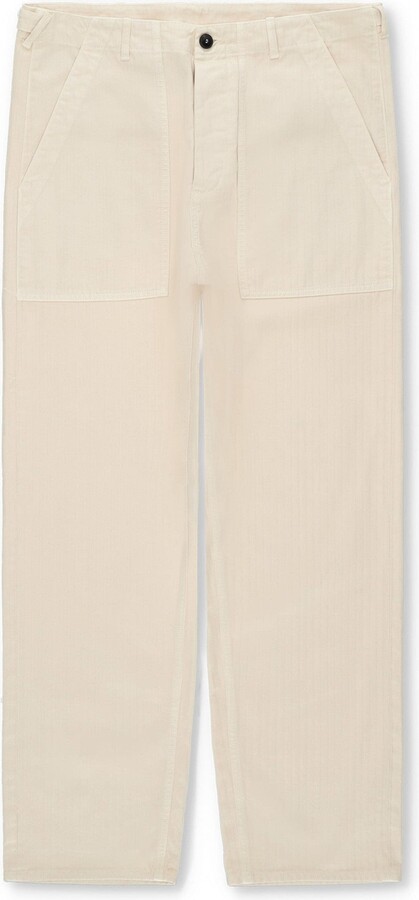 Fortela Newfatigue Herringbone Cotton Fatigue Trousers