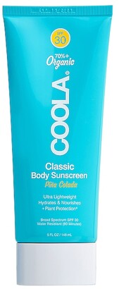 Coola Classic Body Organic Sunscreen Lotion SPF 30