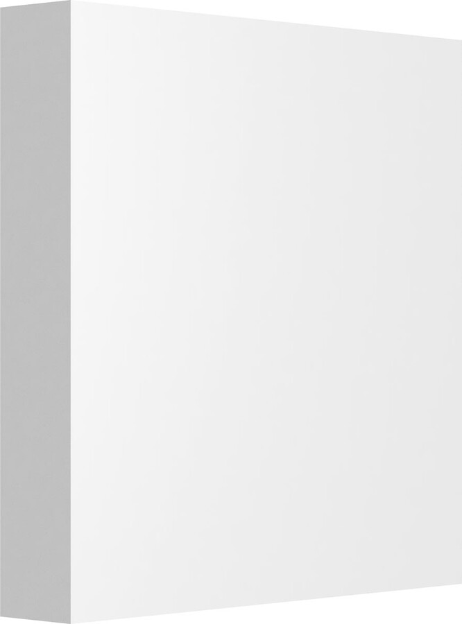 Ekena Millwork 6"W x 6"H x 1"P Standard Sedgwick Rosette with Square Edge