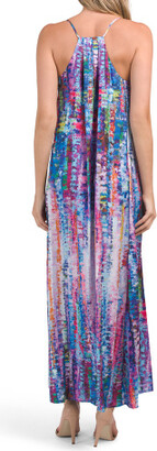 TJMAXX Abstract Print Sleeveless Maxi Dress For Women