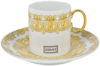 Versace Home Medusa Rhapsody Espresso Cup and Saucer