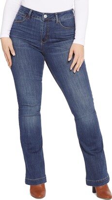 Seven7 Jeans Seven7 Trendy Plus Size Cropped Skinny Jeans - Macy's