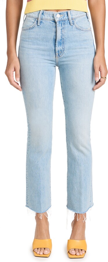Mother The Hustler Ankle Fray Jean