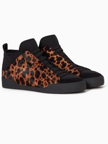 Thumbnail for your product : 3.1 Phillip Lim Leopard Morgan High-Top Sneaker