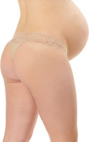 Thumbnail for your product : A Pea in the Pod Lace Collection Maternity Thong (Single)