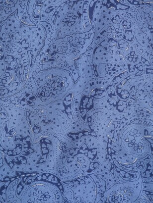 Christian Dior 1990s Pre-Owned Paisley-Print Silk Scarf