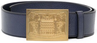 Fendi Pre-Owned 2010s Engraved-Buckle Belt