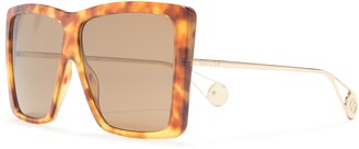 Gucci Eyewear Disco Ball-Charm Square-Frame Sunglasses - ShopStyle