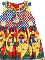 Thumbnail for your product : Dolce & Gabbana Children Geometric-Print Dress